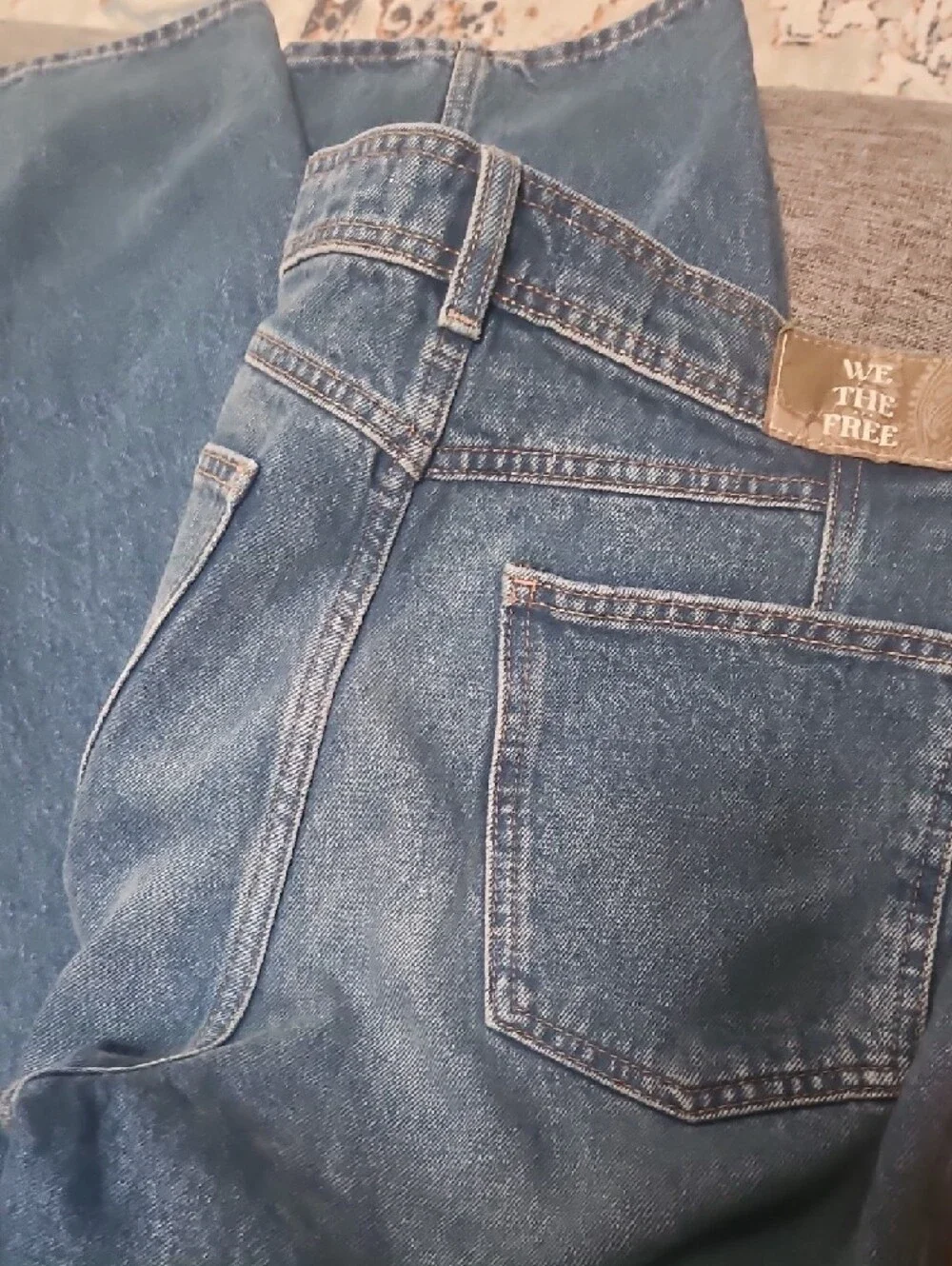 We The Free Women's Bootcut Jeans in Teal Blue